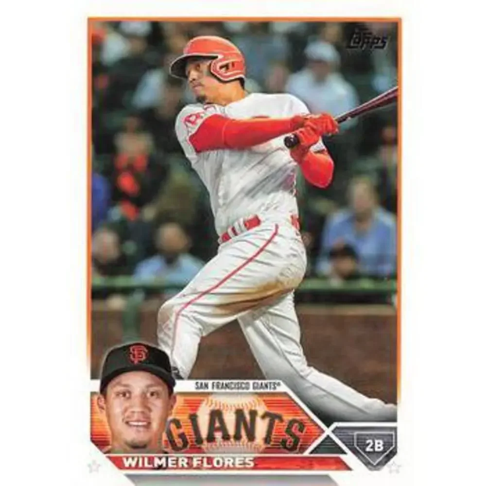 2023 Topps Wilmer Flores #552 San Francisco Giants